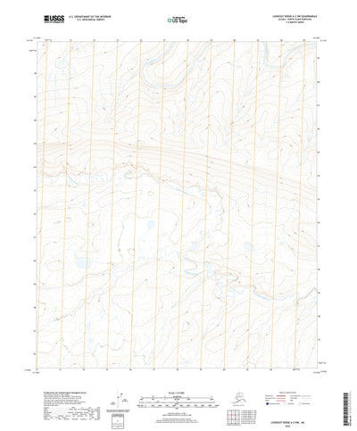 United States Geological Survey Lookout Ridge A-2 SW, AK (2020, 25000-Scale) digital map
