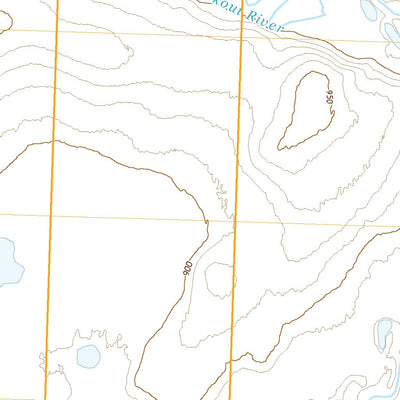 United States Geological Survey Lookout Ridge A-2 SW, AK (2020, 25000-Scale) digital map