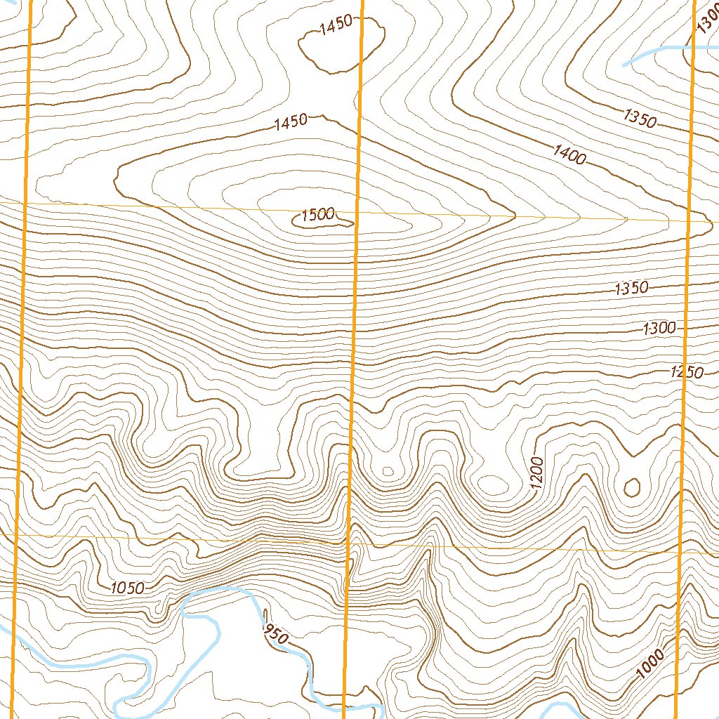 Continuous Ridge Map Lookout Ridge A-3 SE, AK (2020, 25000-Scale) Map by United States ...