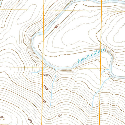United States Geological Survey Lookout Ridge A-4 NE, AK (2020, 25000-Scale) digital map
