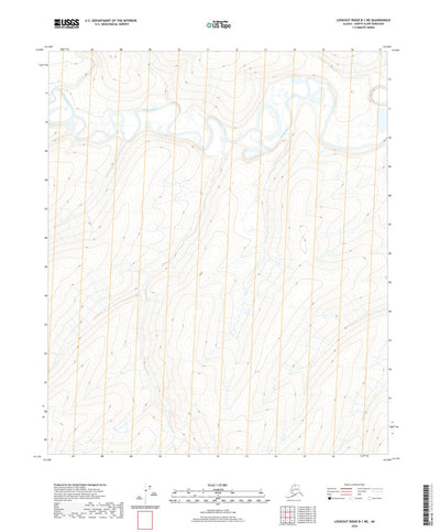 United States Geological Survey Lookout Ridge B-1 NE, AK (2020, 25000-Scale) digital map