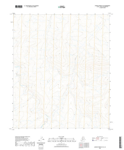 United States Geological Survey Lookout Ridge B-3 SE, AK (2020, 25000-Scale) digital map