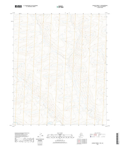 United States Geological Survey Lookout Ridge C-1 SW, AK (2020, 25000-Scale) digital map