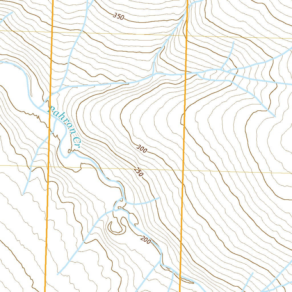 Continuous Ridge Map Lookout Ridge C-3 SE, AK (2020, 25000-Scale) Map by United States ...