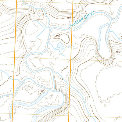 United States Geological Survey Lookout Ridge D-2 NE, AK (2020, 25000-Scale) digital map