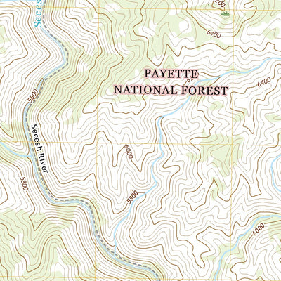United States Geological Survey Loon Lake, ID (2020, 24000-Scale) digital map