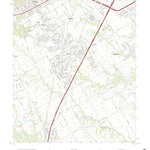 United States Geological Survey Lorena, TX (2022, 24000-Scale) digital map