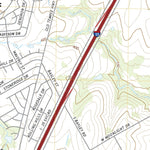 United States Geological Survey Lorena, TX (2022, 24000-Scale) digital map