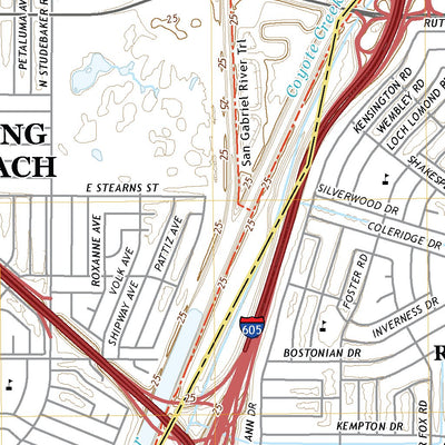 United States Geological Survey Los Alamitos, CA (2021, 24000-Scale) digital map