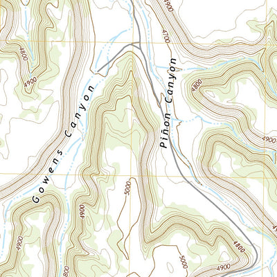 United States Geological Survey Lost Canyon, CO (2022, 24000-Scale) digital map