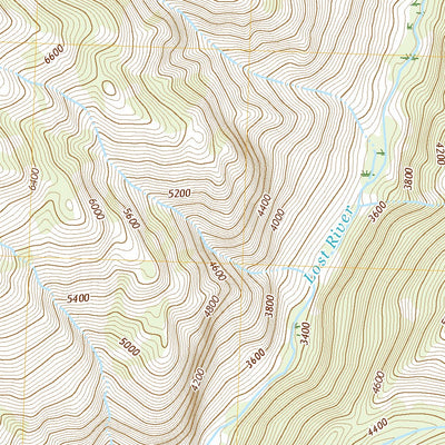 United States Geological Survey Lost Peak, WA (2020, 24000-Scale) digital map
