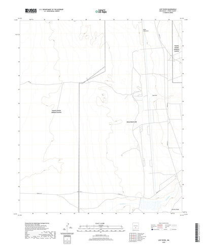 United States Geological Survey Lost River, NM (2020, 24000-Scale) digital map