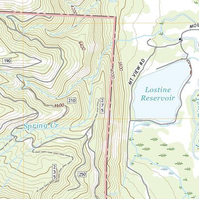 United States Geological Survey Lostine, OR (2020, 24000-Scale) digital map