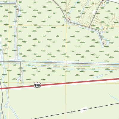 United States Geological Survey Lottie, LA (2020, 24000-Scale) digital map