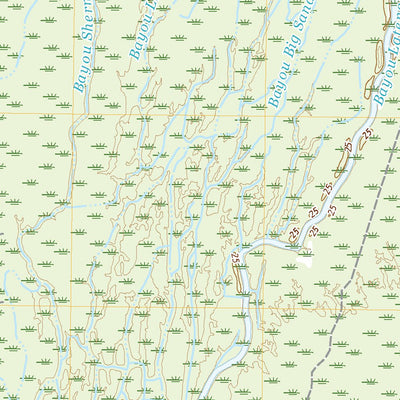 United States Geological Survey Lottie, LA (2020, 24000-Scale) digital map