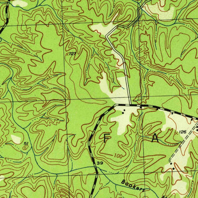 United States Geological Survey Lottsburg, VA (1944, 31680-Scale) digital map
