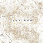 United States Geological Survey Lovejoy Buttes, CA (2021, 24000-Scale) digital map