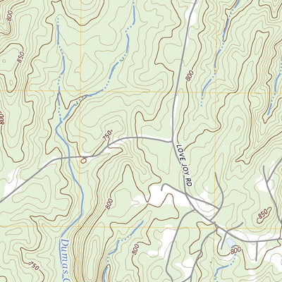 United States Geological Survey Lovejoy, NC (2022, 24000-Scale) digital map