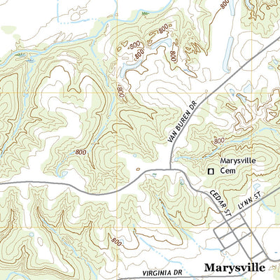 United States Geological Survey Lovilia, IA (2022, 24000-Scale) digital map