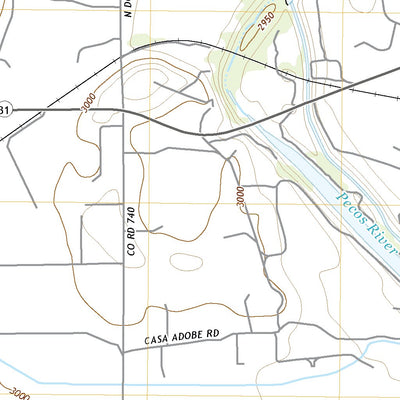United States Geological Survey Loving, NM (2020, 24000-Scale) digital map