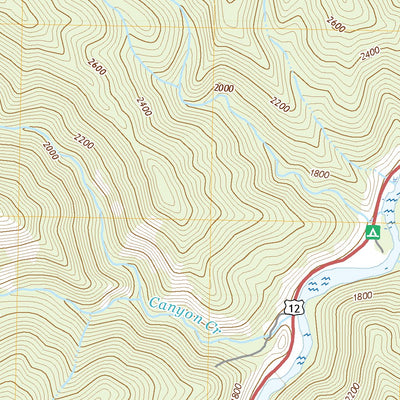 United States Geological Survey Lowell, ID (2020, 24000-Scale) digital map