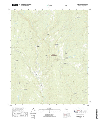 United States Geological Survey Lower Colonias, NM (2020, 24000-Scale) digital map