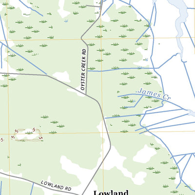 United States Geological Survey Lowland, NC (2022, 24000-Scale) digital map