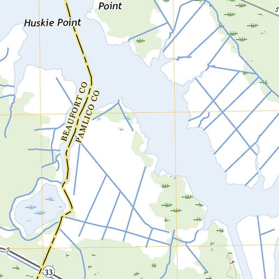 United States Geological Survey Lowland, NC (2022, 24000-Scale) digital map