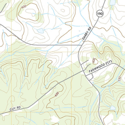 United States Geological Survey Lowrys, SC (2020, 24000-Scale) digital map