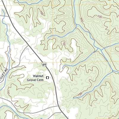 United States Geological Survey Lowryville, TN (2022, 24000-Scale) digital map