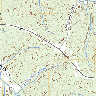 United States Geological Survey Lowryville, TN (2022, 24000-Scale) digital map