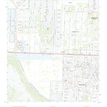 United States Geological Survey Loxahatchee, FL (2021, 24000-Scale) digital map