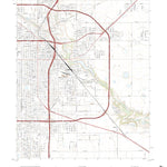 United States Geological Survey Lubbock East, TX (2022, 24000-Scale) digital map