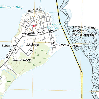 United States Geological Survey Lubec, ME (2021, 24000-Scale) digital map