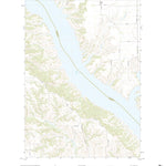 United States Geological Survey Lucas SE, SD (2021, 24000-Scale) digital map