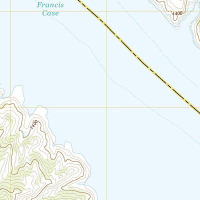 United States Geological Survey Lucas SE, SD (2021, 24000-Scale) digital map