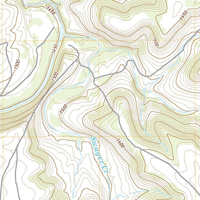 United States Geological Survey Lueders East, TX (2022, 24000-Scale) digital map