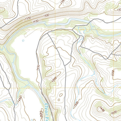 United States Geological Survey Lueders NE, TX (2022, 24000-Scale) digital map