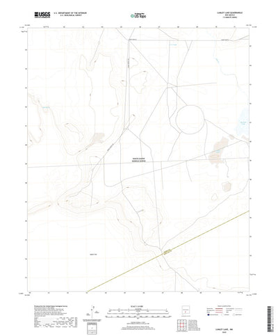 United States Geological Survey Lumley Lake, NM (2020, 24000-Scale) digital map