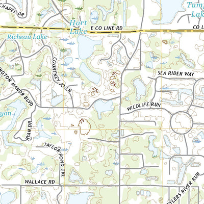 United States Geological Survey Lutz, FL (2021, 24000-Scale) digital map