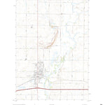 United States Geological Survey Luverne, MN (2022, 24000-Scale) digital map