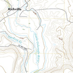 United States Geological Survey Lyman Lake, AZ (2021, 24000-Scale) digital map