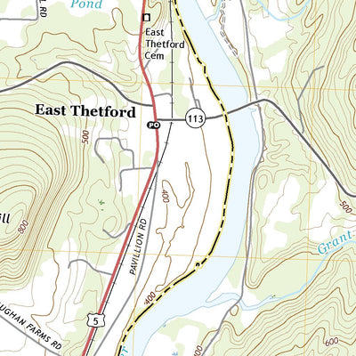United States Geological Survey Lyme, NH (2021, 24000-Scale) digital map