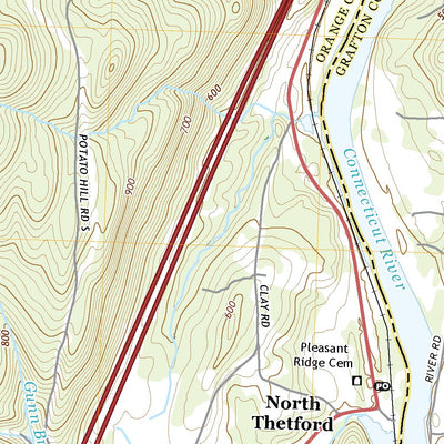United States Geological Survey Lyme, NH (2021, 24000-Scale) digital map