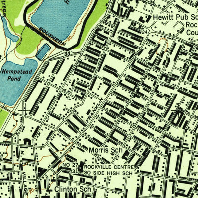 United States Geological Survey Lynbrook, NY (1947, 24000-Scale) digital map