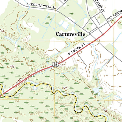United States Geological Survey Lynchburg, SC (2020, 24000-Scale) digital map