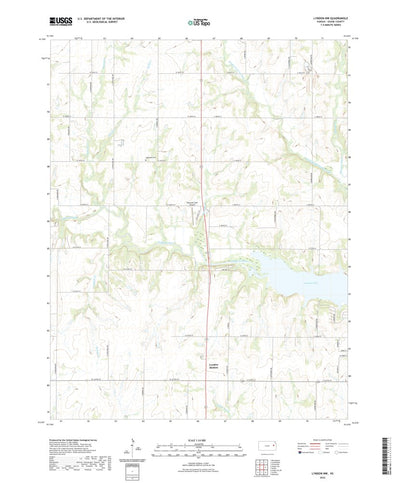 United States Geological Survey Lyndon NW, KS (2022, 24000-Scale) digital map