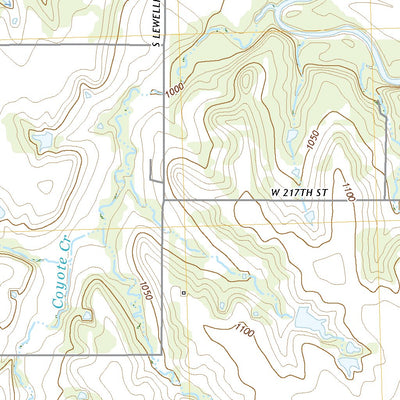 United States Geological Survey Lyndon NW, KS (2022, 24000-Scale) digital map