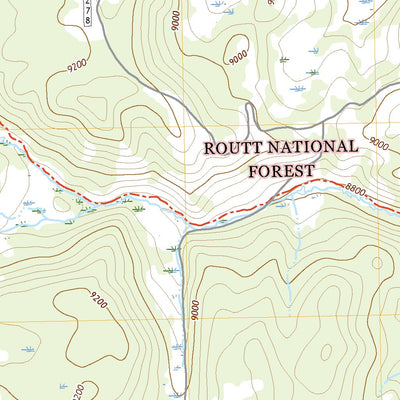 United States Geological Survey Lynx Pass, CO (2022, 24000-Scale) digital map