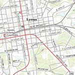 United States Geological Survey Lyons, GA (2020, 24000-Scale) digital map